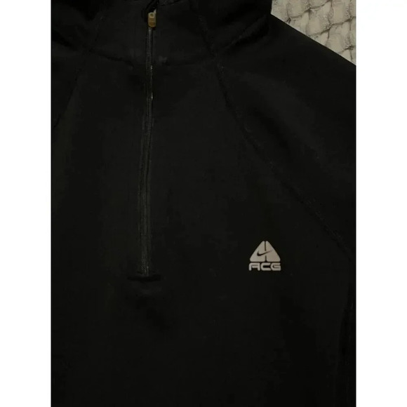 Nike Fit 3-Quarter Zip Long Sleeve Women Top SZ Small Causal Streetwear Athletic - Picture 2 of 6